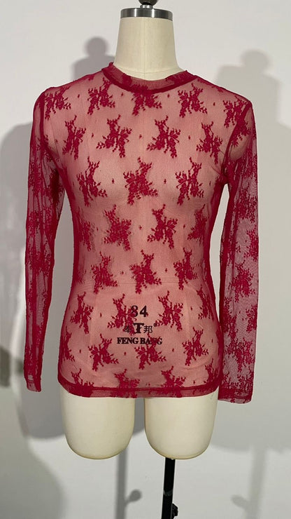 TH1221 NEW RUST LACE (7 PIECE)