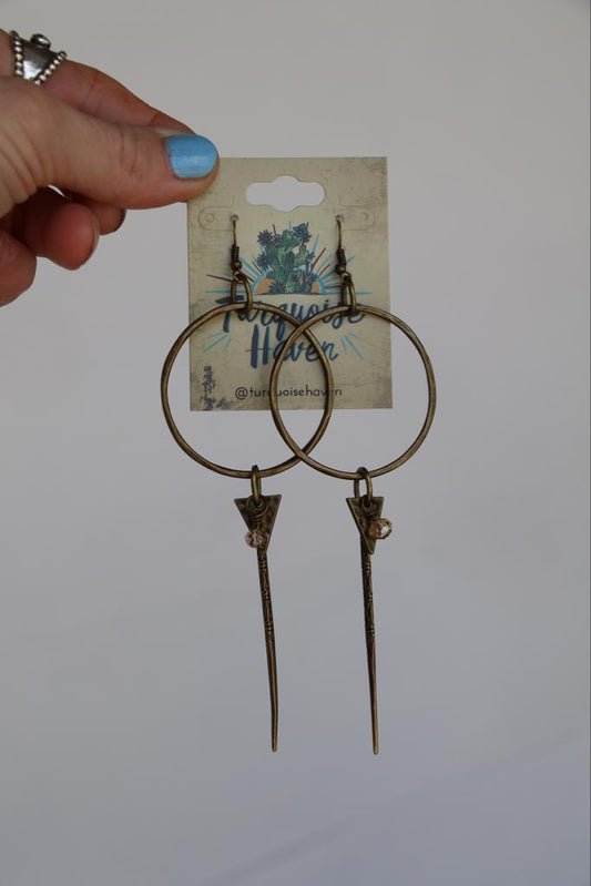 322133 R1-77 AG TRIANGLE, ROD AND CRYST HOOP ER