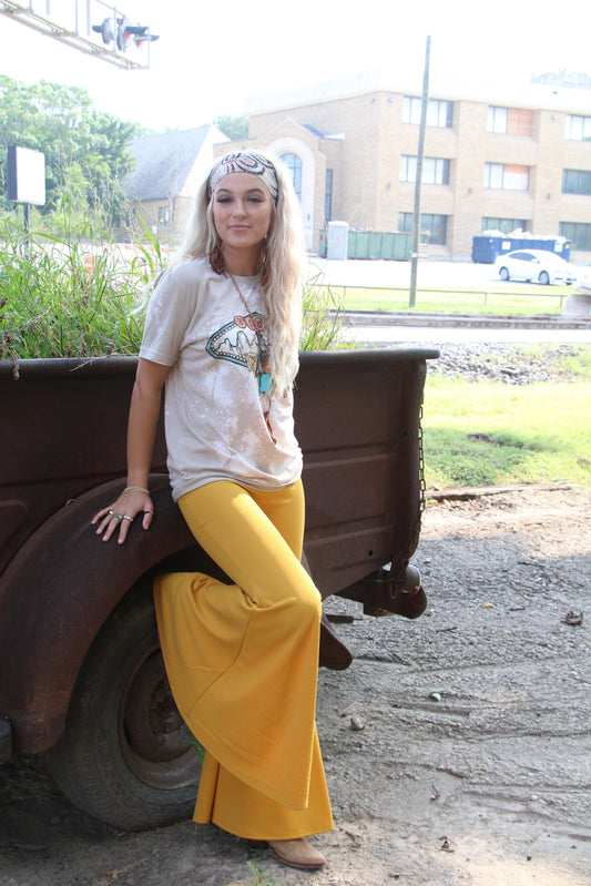 SINGLES-  8005 SOLID MUSTARD