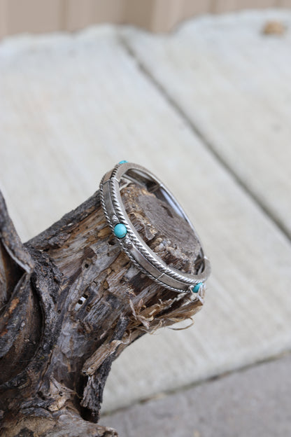 0058 H62 WESTERN TEXTURE STRETCH BRACELET