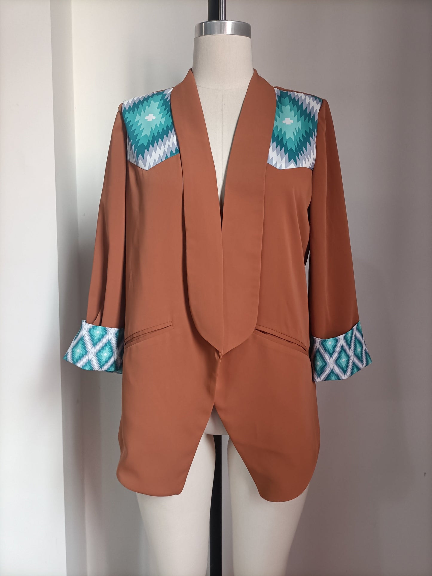 TH1200 BROWN BLAZER (1 PIECE)