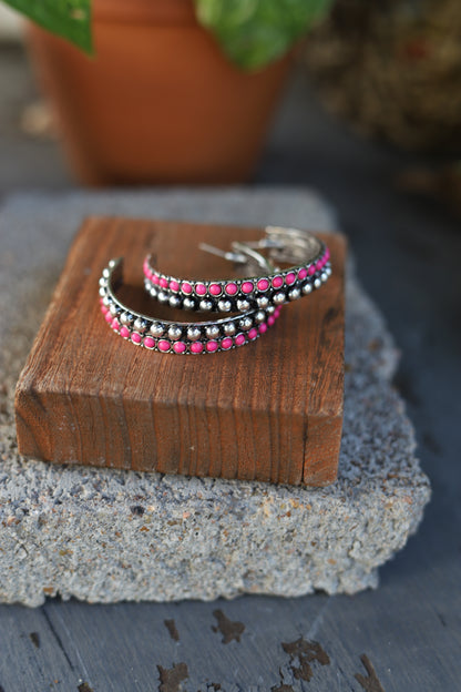 0719 R3-107 HALF / PINK HOOP ER