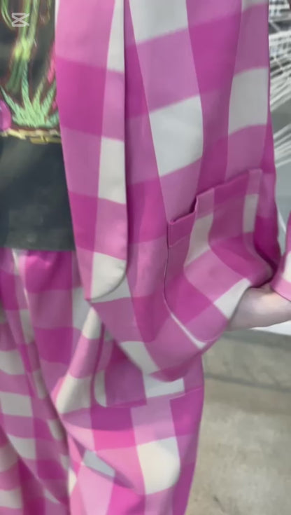 TH1200 PINK GINGHAM (7 Piece)