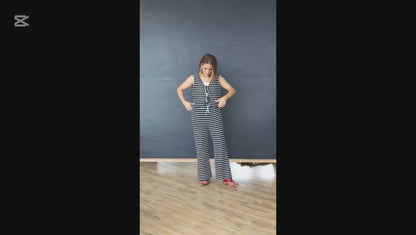 TH822 45F BLACK STRIPE TIE SET (6 Piece)