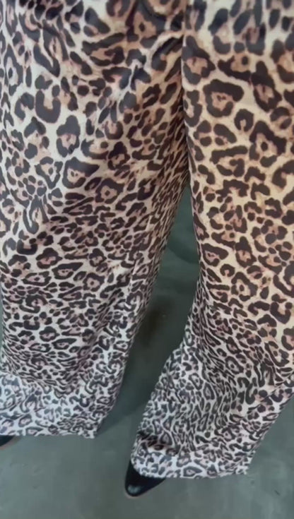 TH7100 VELVET CHEETAH PANT  (1 Piece)