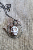 81952 NB1-1 Bone Skull Necklace