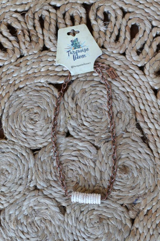 11197 Bone N7 Roundel Choker