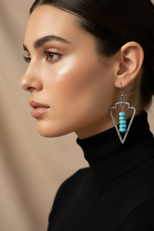 12201  R1-44 Turquiose Arrowhead Er