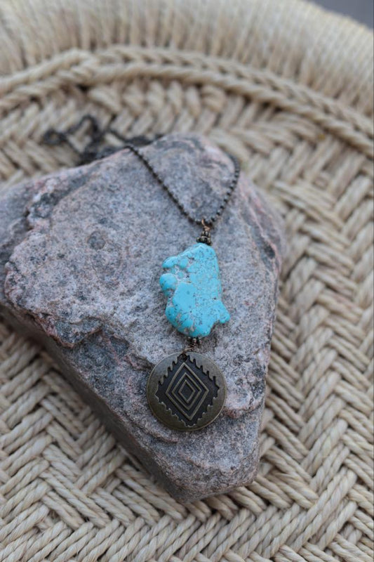 9193 R2-16 Turquoise Concho NL