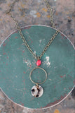 32159 N1-46 Coral Tortoise Necklace