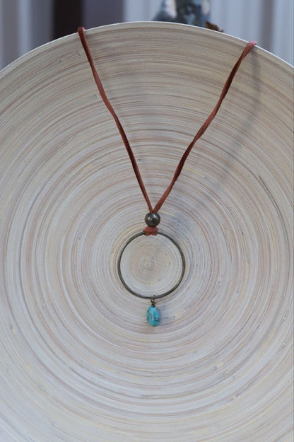 621208 R1-67 Turquoise Hoop NL