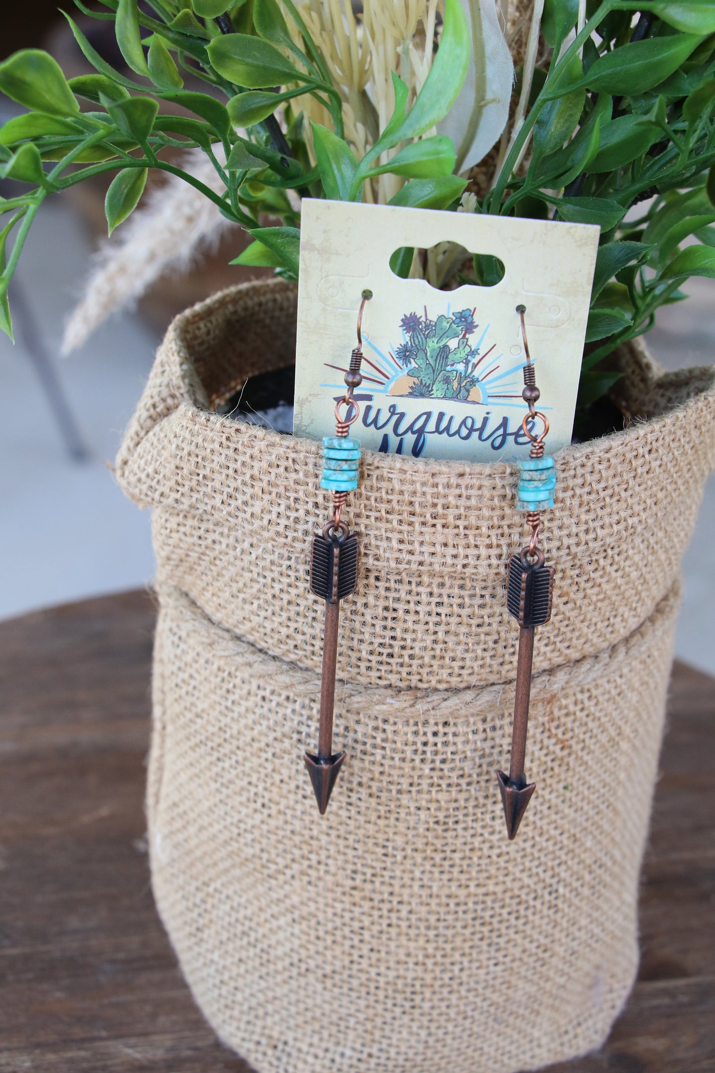 22047 R4-3 Arrow Earrings