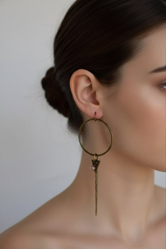 322133 R1-77 AG TRIANGLE, ROD AND CRYST HOOP ER