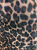 1300 DRK CHEETAH MESH DRESS (6@$22.50)