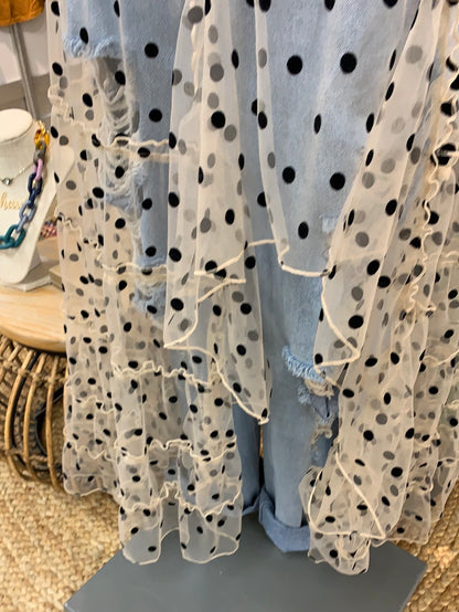 1400  TULLE RUFFLE MAXI SKIRT (6@$24.50)