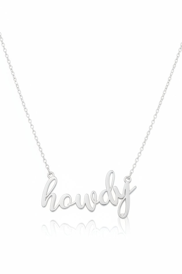 7221 HOWDY MATTE SILVER SMALL 16"