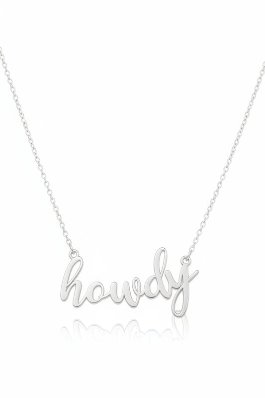 7221 HOWDY MATTE SILVER SMALL 16"