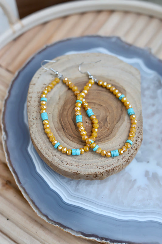 621501 R4-41 MUS CRYSTAL TURQ LOOP ER