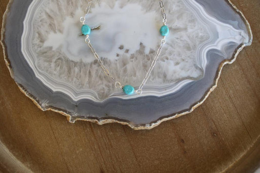 22271 18" WIRE WRAPPED CHAIN LAYERING NL