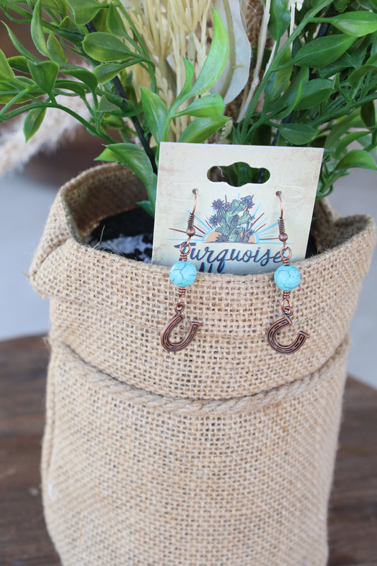 122161 R3-82 TURQ HORSESHOE ER