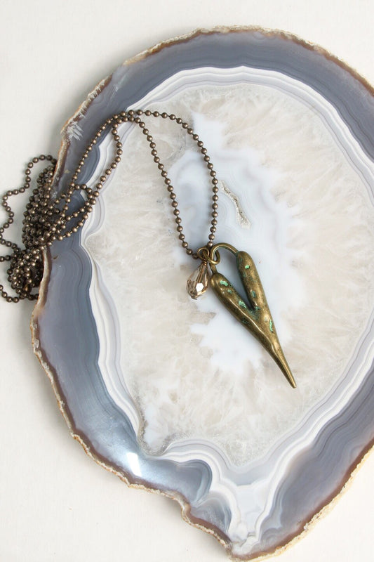 3412 R2-151 Antique Gold Heart NL