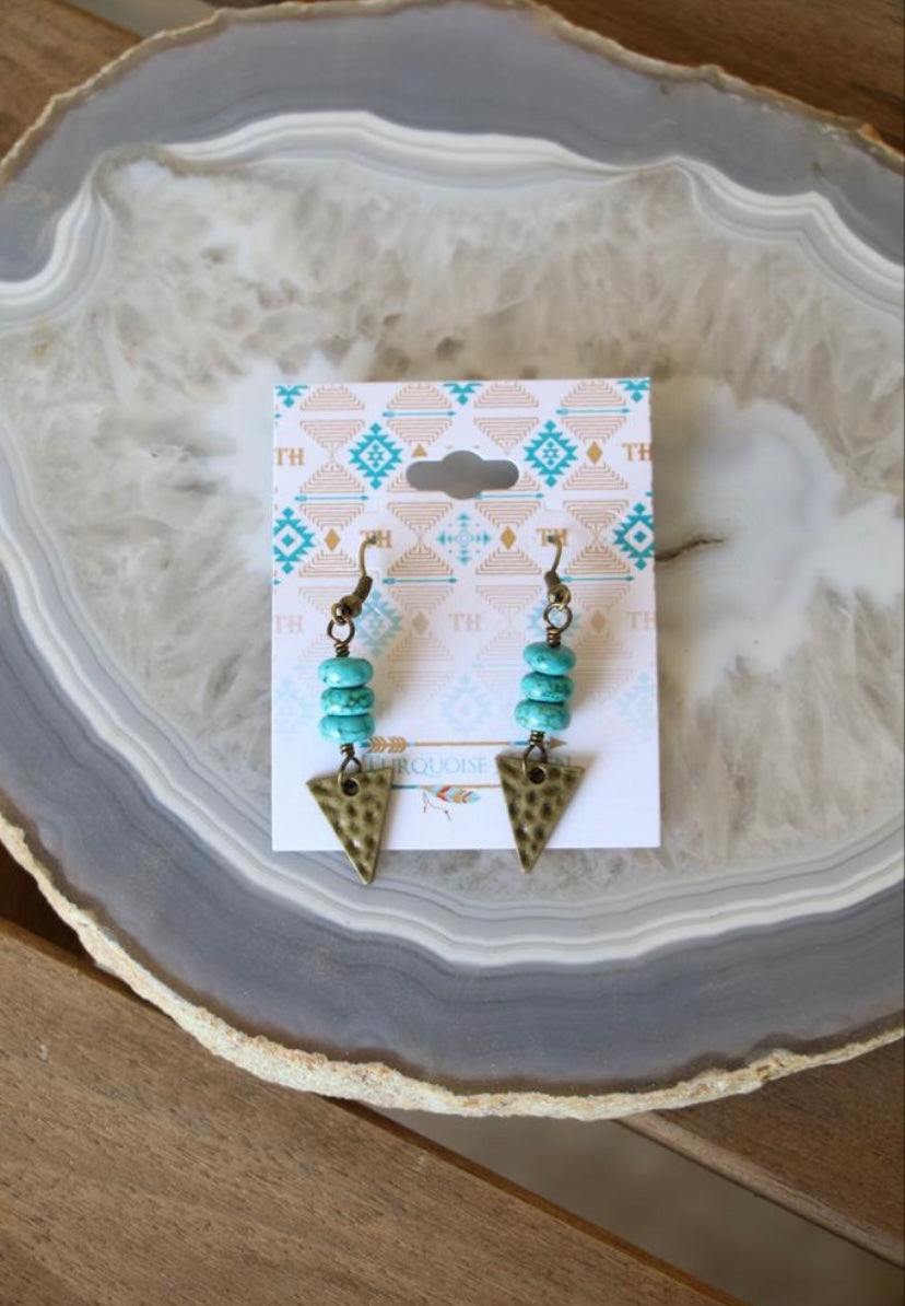 72213 R3-67 AG TRIANGLE AND TURQ ER