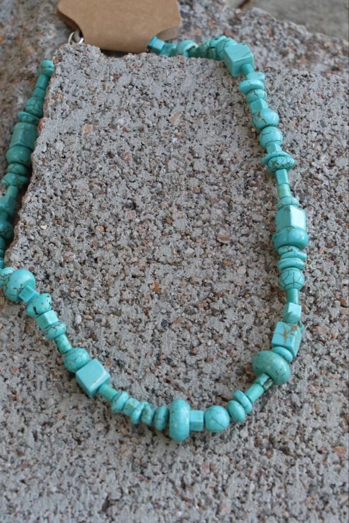 92216 N17 MIXED SHAPE TURQ NL