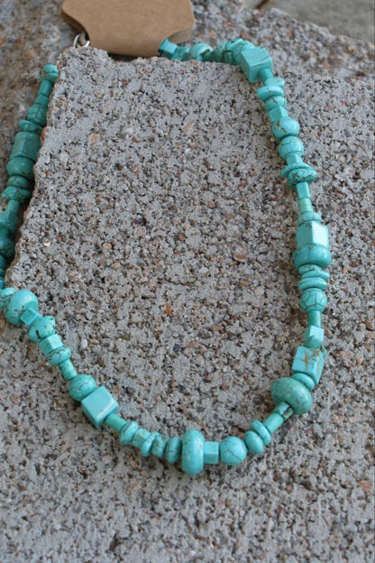 92216 N17 MIXED SHAPE TURQ NL